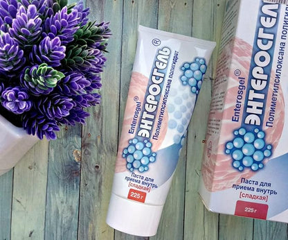 Sweet Enterosgel Set of 3 Toxin Binding Gel for Cleansing The Gut 225G Pack of 3