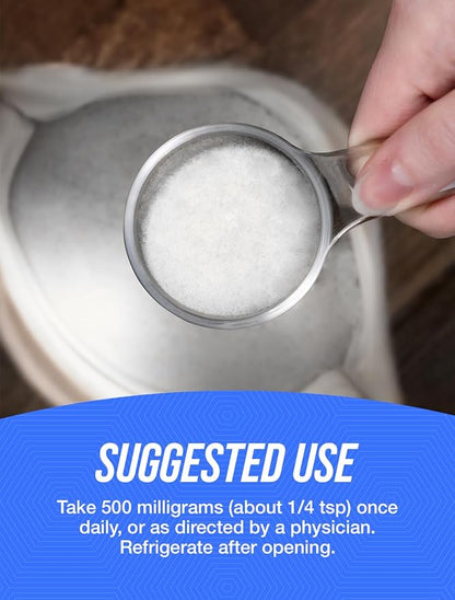 BulkSupplements.com Glutathione Reduced Powder - Glutathione Supplement, Reduced Glutathione Powder - Glutathione 500mg, Gluten Free, 500mg per Serving, 250g (8.8 oz) (Pack of 1)