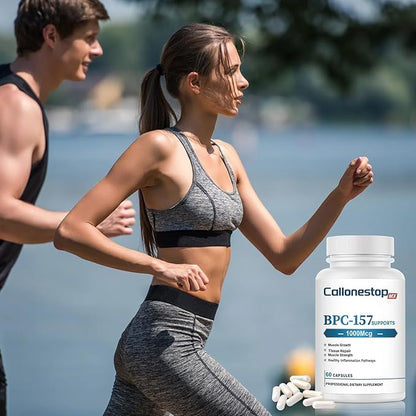 New B-pc 157 Peptide Capsules 1000mcg for Muscle & Workout Non-GMO, Dairy Free, Gluten Free, 60 Capsules