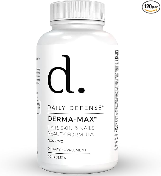 Collagen Supplements for Women - Hair Skin and Nails Vitamins with Biotin and Collagen, Calcium & More for Healthy Hair, Healthy Nails & Healthy Skin - Hair Vitamins for Men & Women
