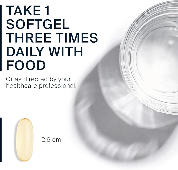 Vital Nutrients Ultra Pure® Fish Oil 700 | Supports Heart, Brain, and Joint Health* | Sustainably Sourced High EPA & DHA Omega-3 Fatty Acid | Lemon Flavor | Gluten, Dairy & Soy Free | 120 Softgels