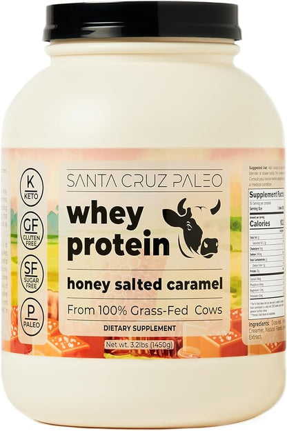 Santa Cruz Paleo Whey Protein Tub (Honey Salted Caramel)
