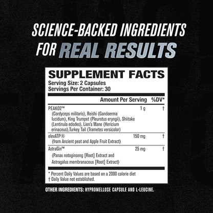 Jacked Factory Build-XT Daily Muscle Builder & Performance Enhancer - Muscle Building Supplement for Muscular Strength & Growth | Trademarked Ingredients Peak02, ElevATP, & Astragin - 60 Veggie Pills
