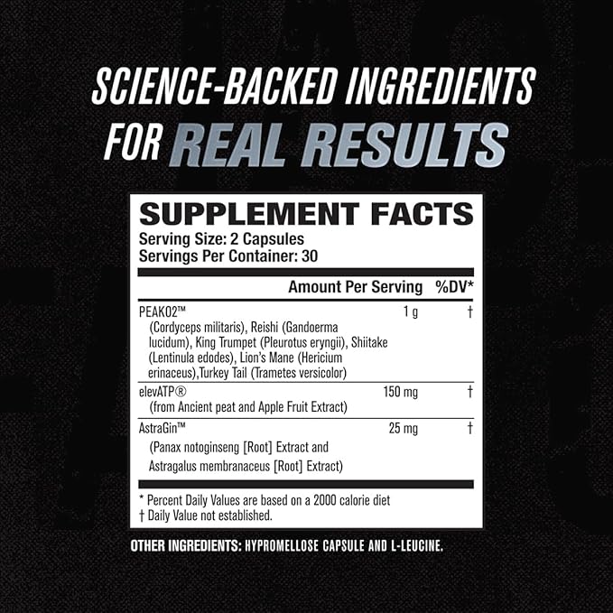 Jacked Factory Build-XT Daily Muscle Builder & Performance Enhancer - Muscle Building Supplement for Muscular Strength & Growth | Trademarked Ingredients Peak02, ElevATP, & Astragin - 60 Veggie Pills