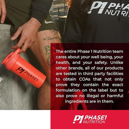Phase 1 Nutrition Brain Blitz, Fruit Punch - Nootropic Preworkout with Beta Alanine, L-Citrulline & 350 mg Caffeine