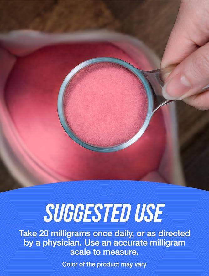 BulkSupplements.com Vitamin B12 Powder - as Cyanocobalamin, Vitamin B Supplement, Vitamin B12 200 mcg - Essential Vitamin, Gluten Free, 20mg per Serving, 50g (1.8 oz) (Pack of 1)