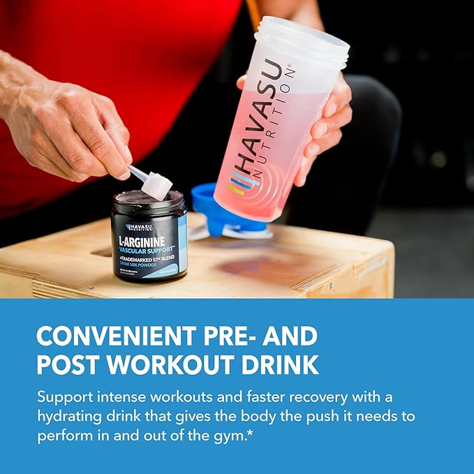 Pre Workout Powder - L Arginine Powder Nitric Oxide Supplement for Men and Women - Pre and Post Workout Support - L-Arginine L Citrulline and Beet Root Powder - Endurance and Performance - Unflavored