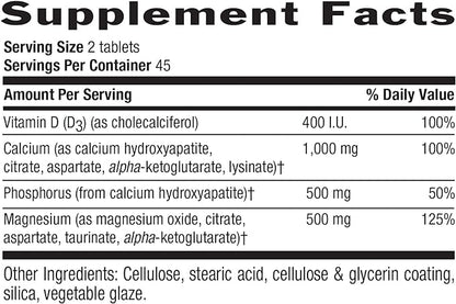Country Life - Target-Mins Calcium Magnesium Complex with Vitamin D3-90 Tablets