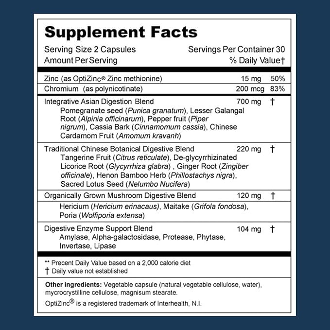 – Integrative Digestive Formula, Support Healthy Digestion with Ginger Root, Natural Digestive Relief for Heartburn, Bloating, Constipation, Diarrhea, Non GMO (60 Tablets)