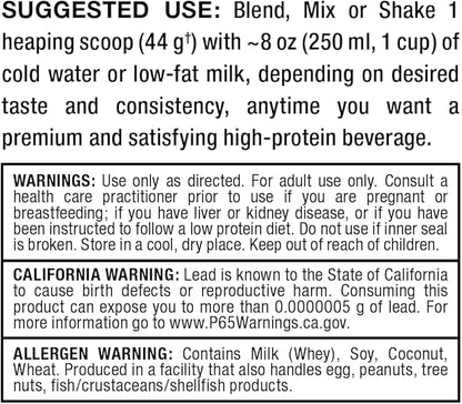 ALLMAX HEXAPRO, Cookies & Cream - 5 lb - 25 Grams of Protein Per Serving - 8-Hour Sustained Release - Zero Sugar - 52 Servings