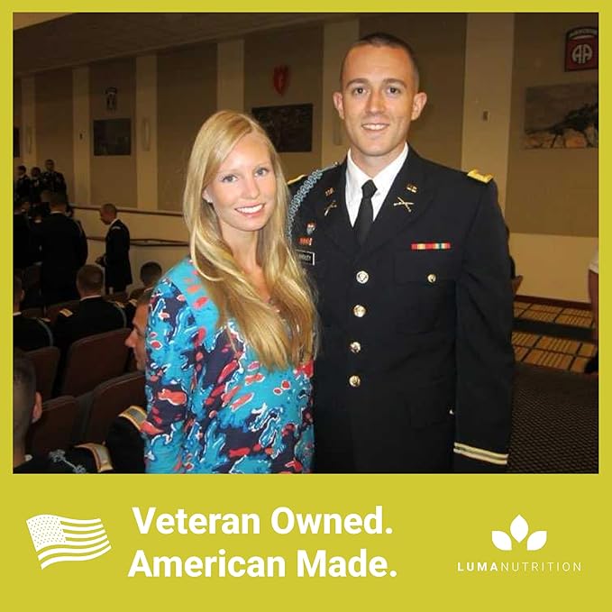 Luma Nutrition Cortisol Supplement - Ashwagandha Supplement + L-Theanine - Cortisol Reducer/Manager - 60 Capsules