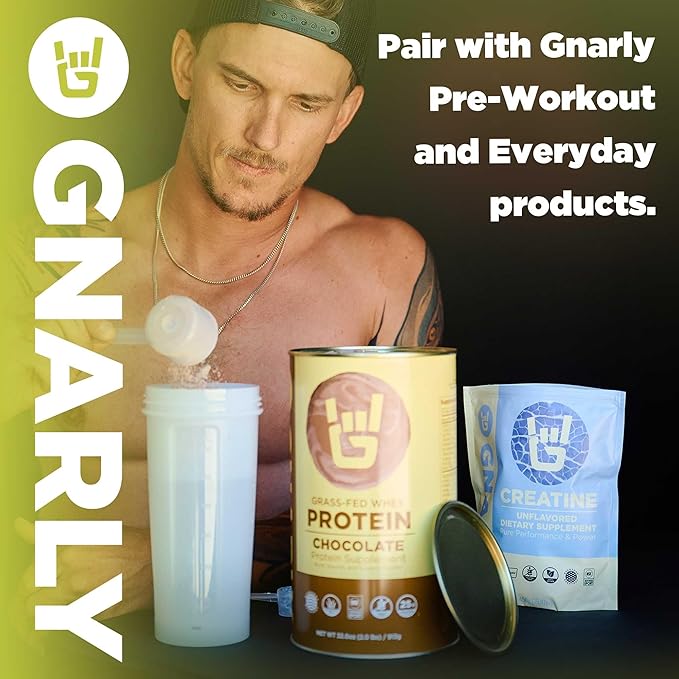 Gnarly Nutrition Fuel20 Electrolyte Powder - Fuel 2O Endurance Nutrition, NSF Sport Certified, Electrolyte Solution, Fuel, Replenishment, and Recovery - Limeade, 25.57Oz