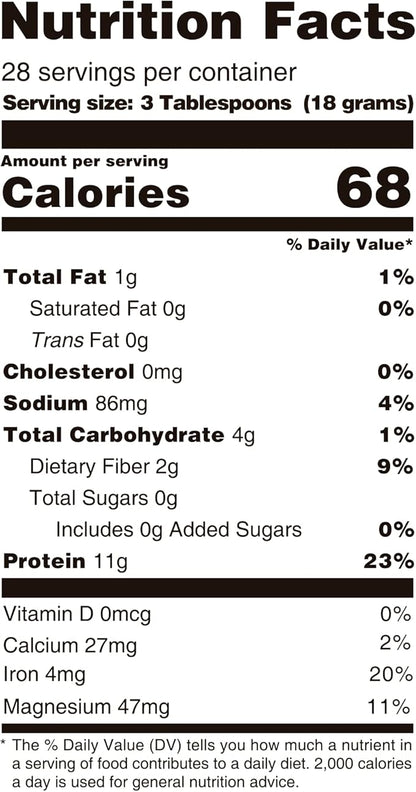 Plant Based Protein Powder with Probiotics | Organic, Clean, All Natural, Vegan, Vegetarian, Whole Superfood Nutritional Supplement with No Additives | Keto (Chocolate)