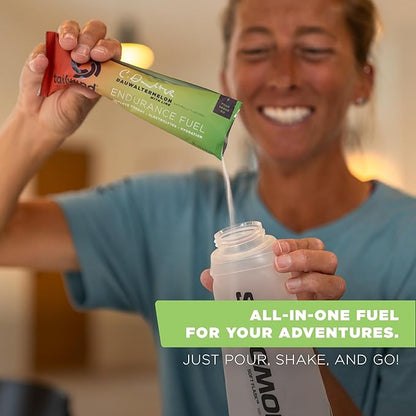 Tailwind Nutrition Endurance Fuel, Sports Drink Powder Mix with Electrolytes, Non-GMO, Free of Soy, Dairy, and Gluten, Vegan, Dauwaltermelon, 30 Servings