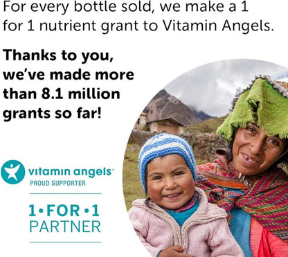 SmartyPants Kids Multivitamin Gummies: Omega 3 Fish Oil (EPA/DHA), Vitamin D3, C, Vitamin B12, B6, Vitamin A, K & Zinc for Immune Support, Grape, Cherry & Berry Flavors, 120 Count (30 Day Supply)