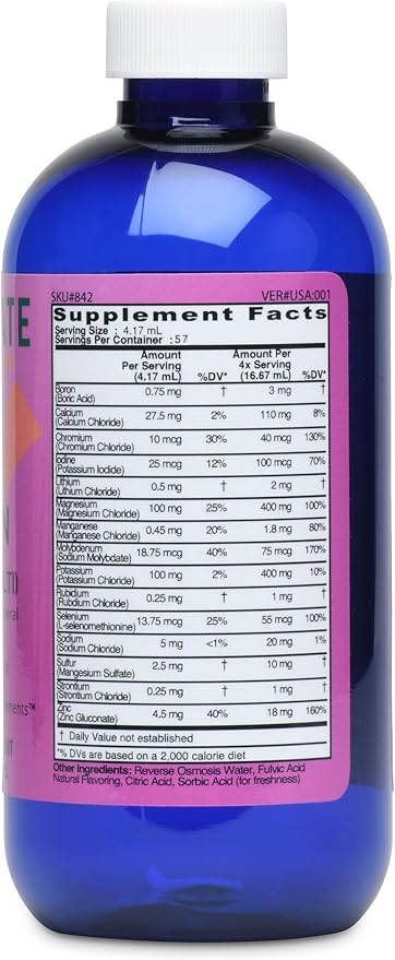 Good State Ionic Woman | Women's Liquid Ionic Multi Mineral | Vegan | Dietary Supplement | 15 Different Minerals (8 oz.)