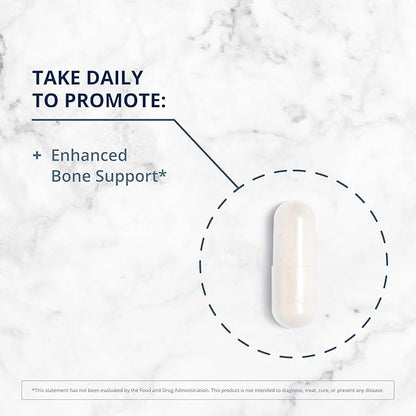Metagenics Bone Builder Plus - MCHC Supplement - High-Absorption - 2000 IU Vitamin D - with Calcium & Phosphorus - Non-GMO & Gluten-Free - 180 Capsules