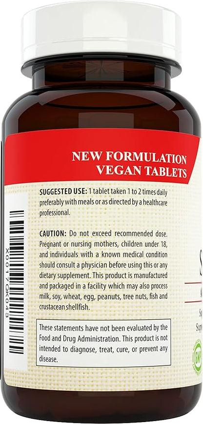 Nature's Potent Beta Sitosterol (500 Mg) Prostate Supplement for Men - Supports Frequent Urination, Prostate Health & Healthy Cholesterol Levels 90 (Tablets)