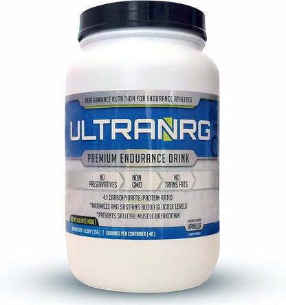 Endurance Drink Mix, Vanilla (35g,40 servings) Liquid nutrition for athletes.Regulates spikes in blood glucose levels. Prevents Skeletal Muscle Breakdown.No Preservative-Non GMO-No Trans Fats