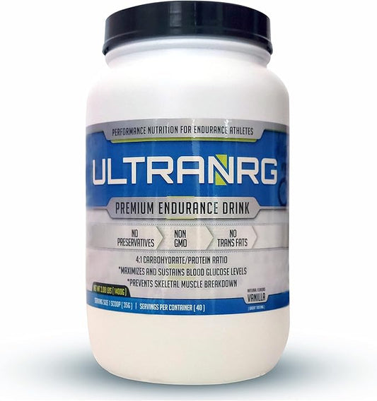 Endurance Drink Mix, Vanilla (35g,40 servings) Liquid nutrition for athletes.Regulates spikes in blood glucose levels. Prevents Skeletal Muscle Breakdown.No Preservative-Non GMO-No Trans Fats