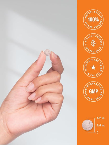 Horbaach Vitamin B12 Sublingual 1000 mcg | 400 Tablets | Methyl Supplement for Women and Men | Fast Dissolve Pills | Berry Flavor | Vegan, Non-GMO, and Gluten Free