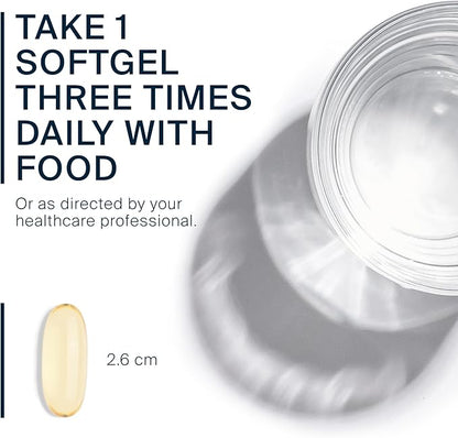 Vital Nutrients Ultra Pure® Fish Oil 700 | Supports Heart, Brain, and Joint Health* | Sustainably Sourced High EPA & DHA Omega-3 Fatty Acid | Lemon Flavor | Gluten, Dairy & Soy Free | 60 Softgels