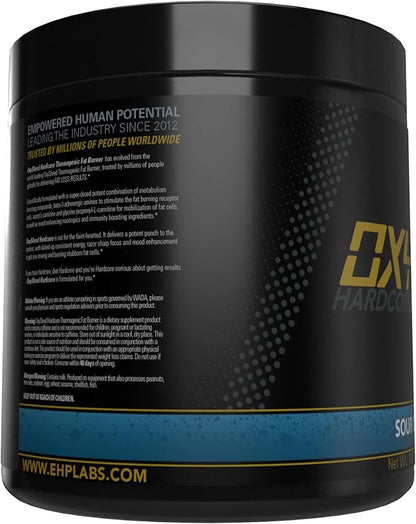 EHP Labs OxyShred Hardcore Super Dosed Pre Workout Powder - Preworkout Powder with L Glutamine & Acetyl L Carnitine, Energy Boost Drink - 275mg of Caffeine - Sour Crawlies, 40 Servings