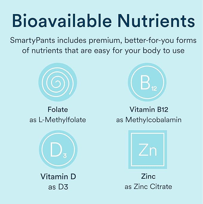 SmartyPants Multivitamin for Men & Women: Multivitamin Gummies with Vitamin D3, C, Vitamin B12, B6, Vitamin A, K & Zinc, Omega 3 Fish Oil (EPA/DHA), Gluten Free, 180 Count (30 Day Supply)