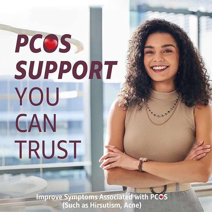 Myo-Inositol & D-Chiro Inositol Gummies 2050mg for Women with Vegan Omega-3 + D3, Magnesium Glycinate, Methyl Folate + B12, 40:1 Ratio Inositol for Hormone Balance, Fertility & Ovarian, Sugar Free