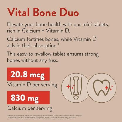 Swisse Calcium with Vitamin D | 830mg Calcium Citrate with Vitamin D3 | Calcium Supplement for Women & Men | Bone Strength Support | Calcio | 300 Tablets | 2-Month Supply
