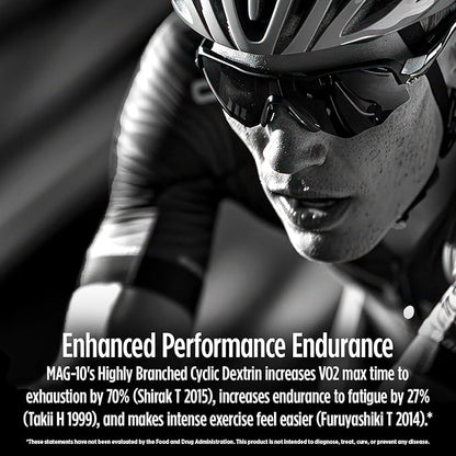 MAG-10 Recovery Drink Mix - Fast-Absorbing Peptides & Cluster Dextrin for Muscle Gains, Quick Recovery & Peak Performance - 15 Servings, Berry (1.29 lb)