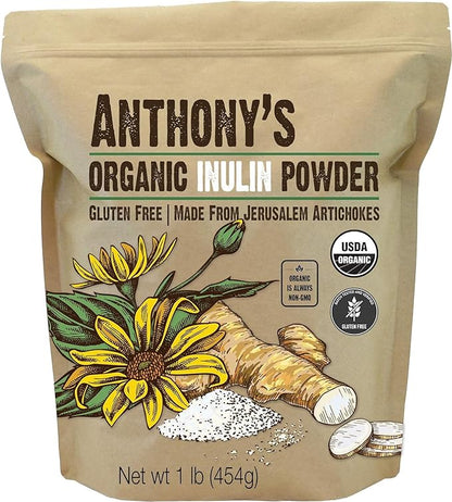 Anthony's Organic Inulin Powder (1 Pound)