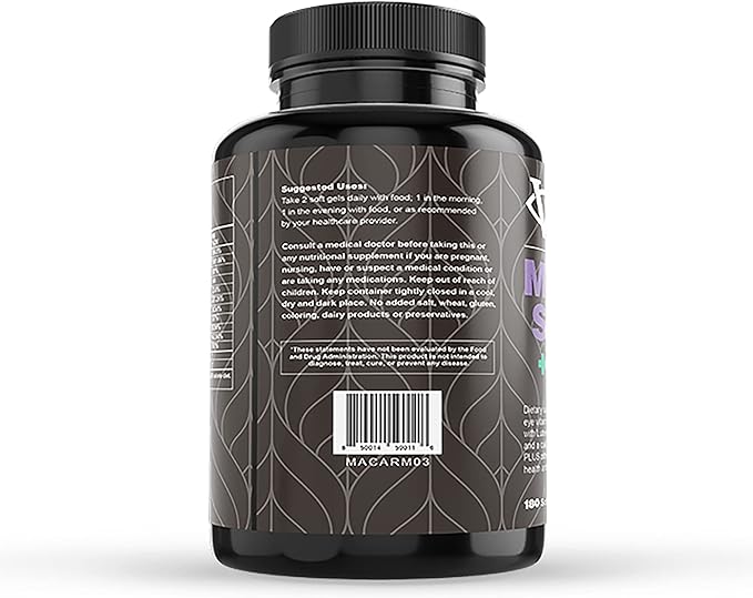 Lunovus Macular Support Plus Multivitamin Based on AREDS 2 Study - Eye Vitamins for Macular Support - Mineral Supplement with Lutein and Zeaxanthin - 180 Soft Gels