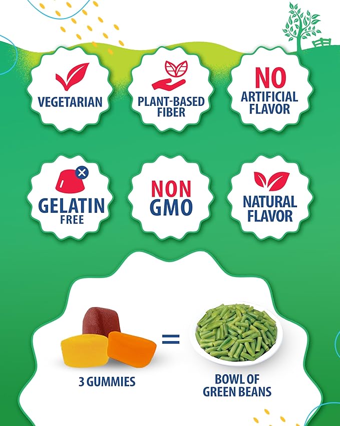 SUNNY SAM Fiber Gummies for Kids & Adults - Fiber Chewable Gummy for Enhanced Immunity, Optimal Overall Well-Being