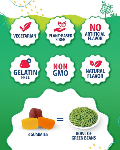 SUNNY SAM Fiber Gummies for Kids & Adults - Fiber Chewable Gummy for Enhanced Immunity, Optimal Overall Well-Being