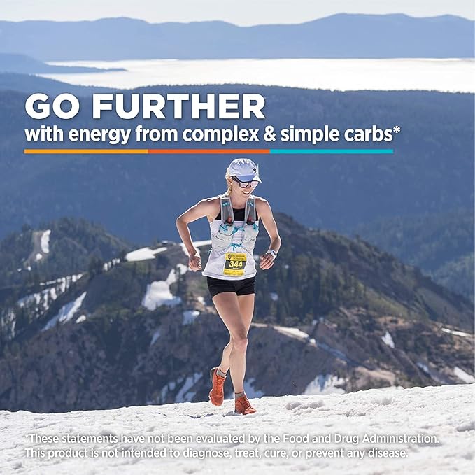 GU Energy Roctane Ultra Endurance Energy Gel, Vegan, Gluten-Free, Kosher, and Dairy-Free On-The-Go Sports Nutrition for Running, Biking, Hiking or Skiing, Vanilla Orange (24 Packets)