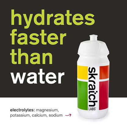 Skratch Labs Hydration Powder | Sport Drink Mix | Electrolytes Powder for Exercise, Endurance, and Performance | Raspberry Limeade with Caffeine | 20 Servings | Non-GMO, Vegan, Kosher