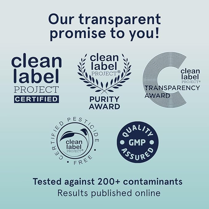 Puori Whey Protein Powder - Dark Chocolate - PW1 Pasture Raised, Grass-Fed & Non-GMO - 100% Natural and Pure for Muscle Growth - 21g Protein 1.98lbs - Gluten-Free