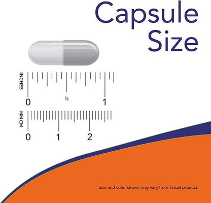 NOW Foods Now Acetyl L Carnitine 500mg, 360 Veg Capsules - Non-GMO ACL 500 mg Caps