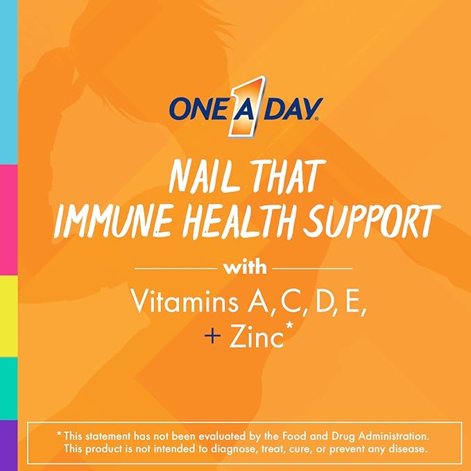 One A Day Women’s Multivitamin, Supplement with Vitamins A, C, E, B1, B2, B6, B12, Biotin, Calcium and Vitamin D, 150 count