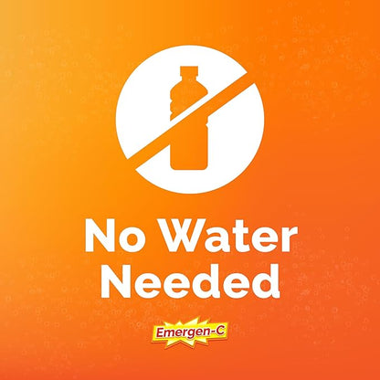 Emergen-C Kidz Crystals, Stocking Stuffer, On-the-Go Emergen-C Immune Support Supplement with Vitamin C, B Vitamins, Zinc and Manganese, Sparkly Strawberry - 56 Stick Packs