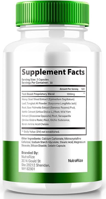 Eroboost Supplement for Men, Eroboost Male Supplement, Daily Nutrition to Support Peak Performance and Overall Wellness, Official Ero Boost Formula Reviews (60 Capsules)