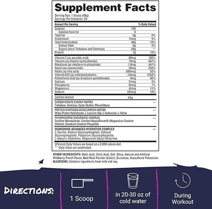 Gaspari Nutrition SizeOn, The Ultimate Hybrid Intra-Workout Amino Acid & Creatine Formula, Increased Muscle Volume & Muscle Recovery (3.59 Pound, Grape Cooler)