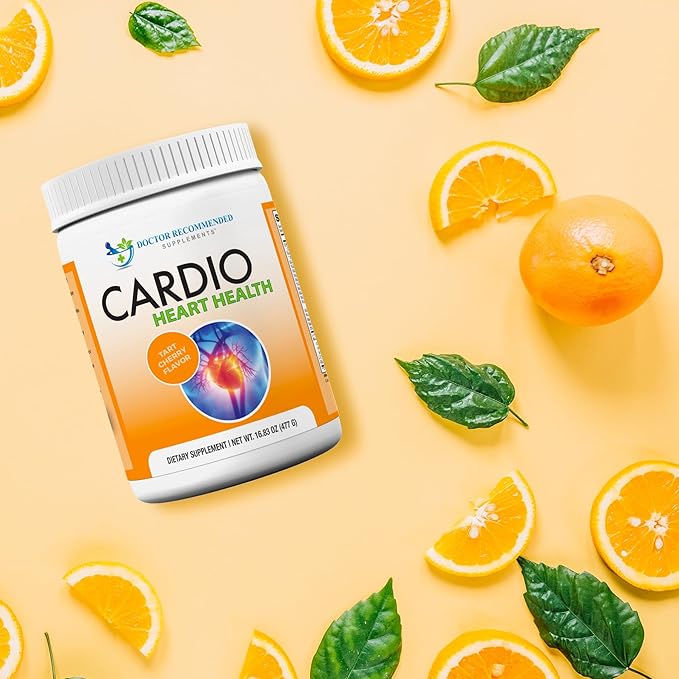 DOCTOR RECOMMENDED SUPPLEMENTS Cardio Heart Health Powder – L-Arginine Supplement 5000mg & L-Citrulline 1000mg, (Pack of 2-16.82 oz / 33.64 oz)