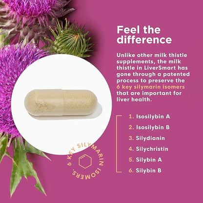 Liver Cleanse & Repair Formula with European Milk Thistle - Silymarin, Artichoke, Dandelion Root, Yellow Dock Root, Beet - Liver Support, Liver Health, Liver Supplement, Liver Renew, Liver Aid 1