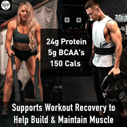 Whey Protein Powder Chocolate - 2lb - No Artificial Ingredients, Made in USA