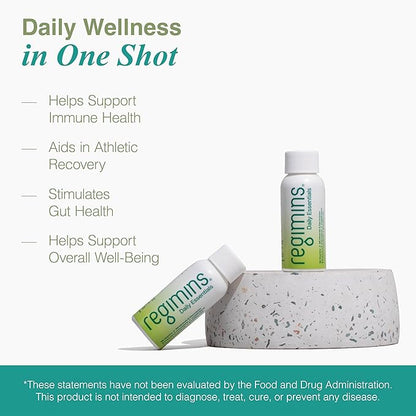 Liquid Multivitamin Shot for Men & Women, Sugar-Free Vitamin & Immune Dietary Supplement, Wellness Shot, Vegan & Clean Ingredients, 15-Pack, 30 fl oz