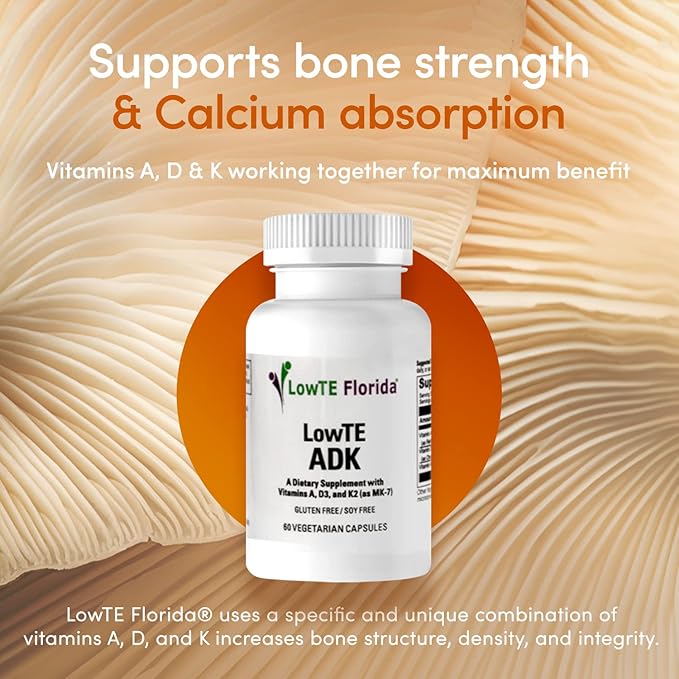 ADK 5 - Multivitamin Including Vitamin D3 5,000 iu, Vitamin K2 mk-7 & Vitamin A for Strong Bones & Teeth*, Arterial Health & Immune Support*, Gluten Free (60 Day Supply)