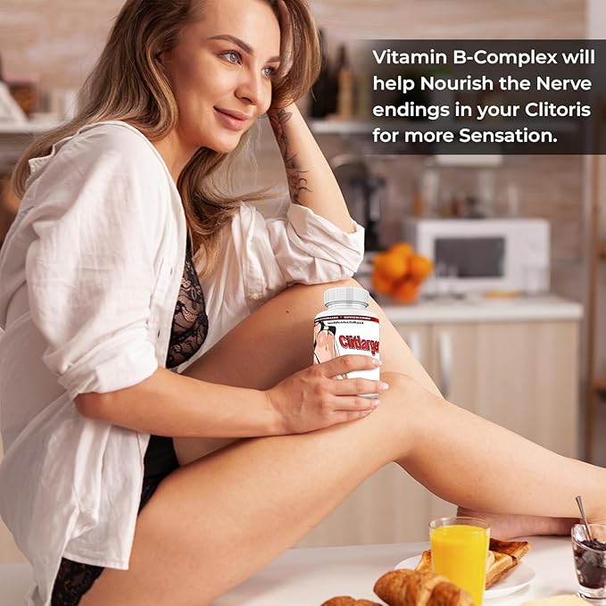 CLITLARGER Women’s Multivitamin, Mineral and Herbs for a Bigger, Lubricated, and More Sensitive Clitoris. Natural Clitoris Enlargement Pills. 30 Tablets