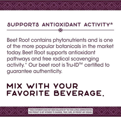 Nature's Way Beet Root Powder, Supports Antioxidant Pathways*, 5 Oz
